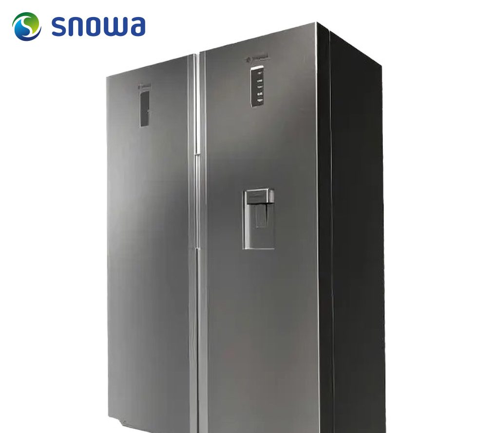 یخچال فریزر دوقلو هایپر اسنوا S5-1190 &amp; S6-1190 سفید براق،سفید متالیک،سفید چرم،تتانیوم و استیل + خرید اقساطی - اقساطی شهر — تصویر ۳