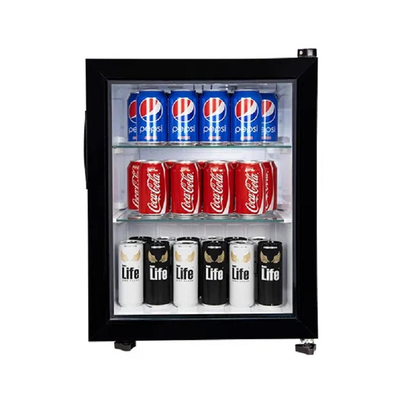 یخچال تک ایستکول 3 فوت مینی بار شوکیس مدل TM-4164-HS مشکی — تصویر ۳