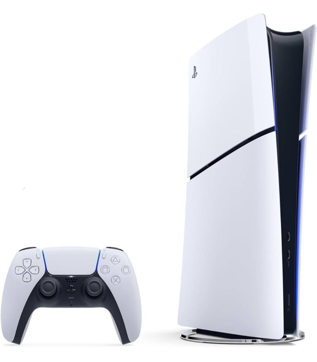 پلی استیشن ۵ سونی کارکرده در حد نو کپی خور، مدل Playstaion 5 Slim Digital Edition با ظرفیت 1 ترابایت