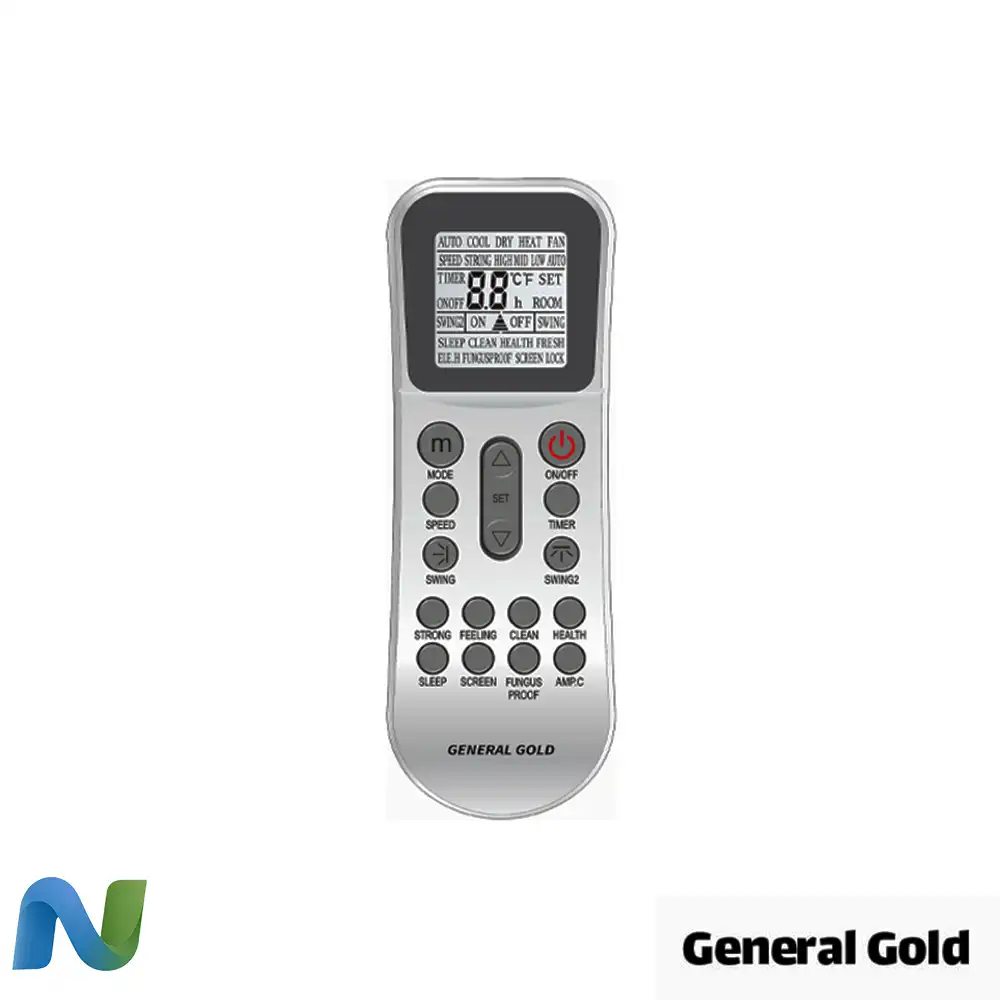 کولر گازی جنرال گلد اینورتر 12000 اسپارک مدل GG-AS12000 SPARK 5 - سرامد کالا — تصویر ۸