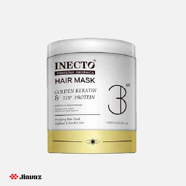 ماسک کراتینه و بدون سولفات مو اینکتو Inecto — تصویر ۲