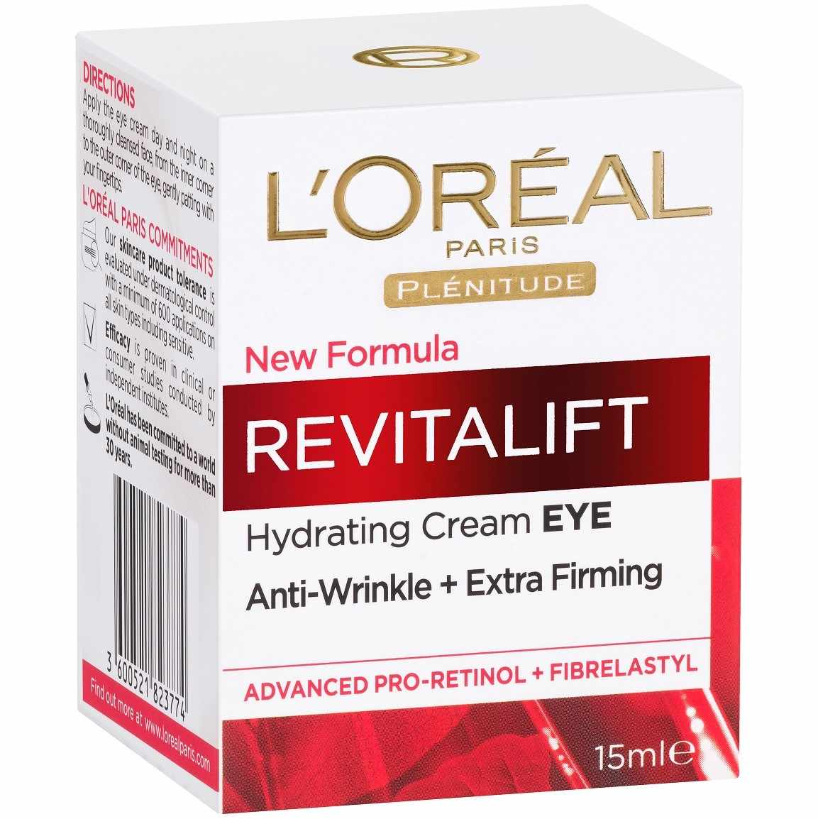 کرم دور چشم لورآل رویتالیفت Revitalift حجم 15 میل