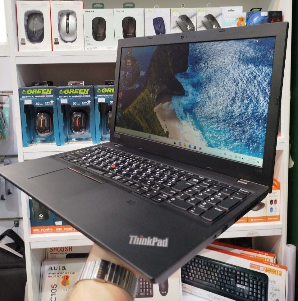 لپ تاپ استوک LENOVO THINKPAD L580 CORE i5-8250U/8GB/240SSD/INTEL HD UP 4GB — تصویر ۳