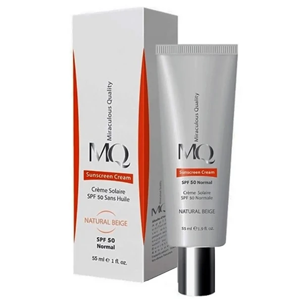 کرم ضد آفتاب رنگی بژ روشن ام کیو MQ با SPF50 مناسب پوست چرب و مستعد جوش و آکنه حجم 55 میلی لیتر — تصویر ۷