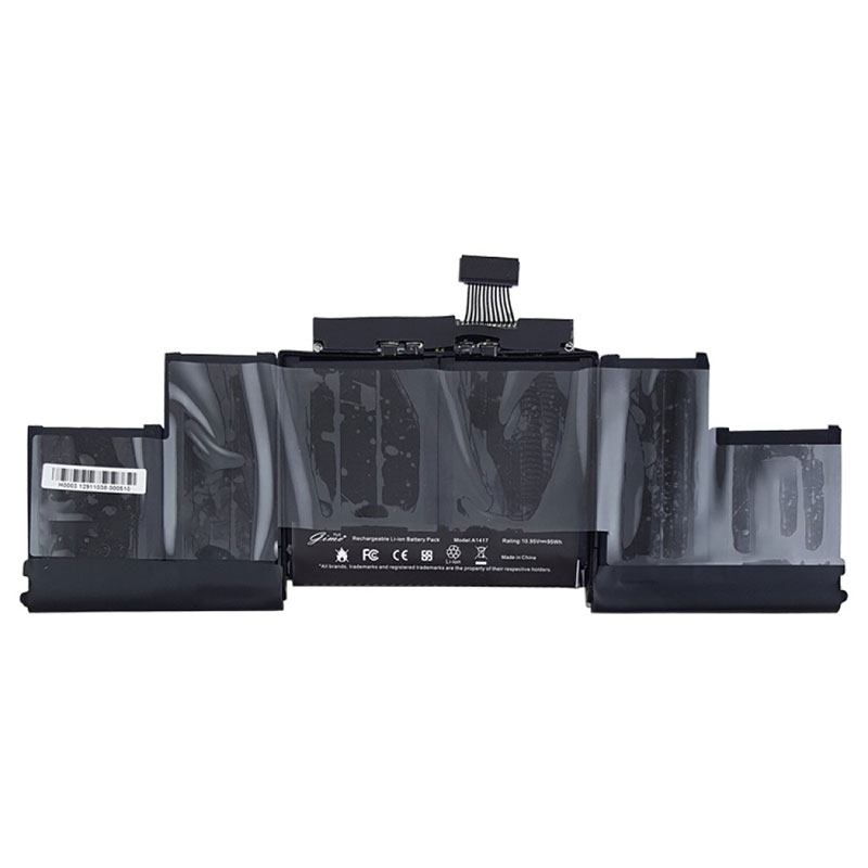باتری لپ تاپ اپل A1417 Pro A1398_Mid 2012-Early 2013 | برند Gimo Plus | وات 95 | 10.95 ولت