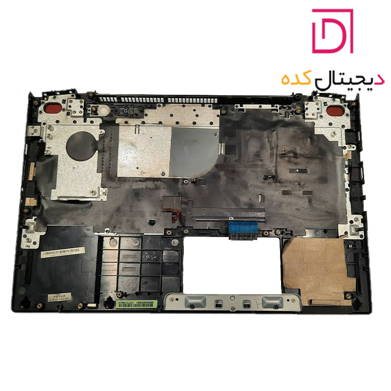 قاب دور کیبورد و کیبورد استوک لپ تاپ لنوو Lenovo IdeaPad Y50-70 مشکی – اینتر کوچیک — تصویر ۳