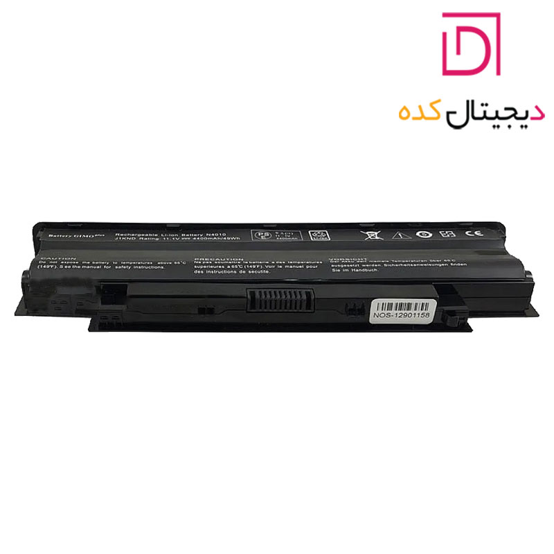 باتری لپ تاپ دل مدل Inspiron N5110 | برند Gimo Plus | ظرفیت 4400 | 49 وات | 6 سلولی | J1KND — تصویر ۳
