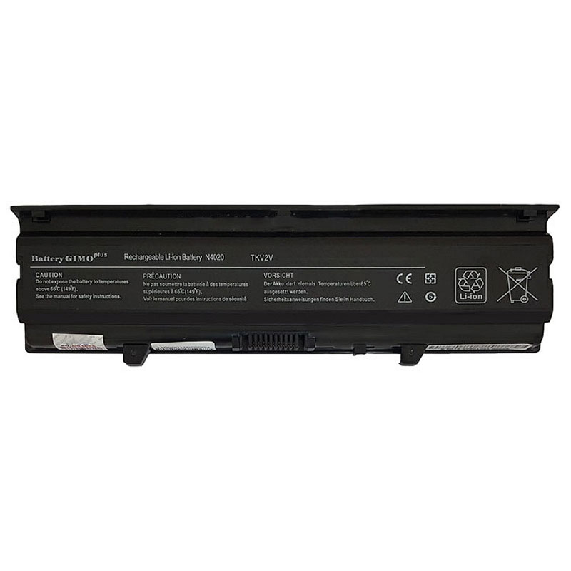 باتری لپ تاپ دل Dell Inspiron N4020 | برند Gimo Plus | ظرفیت 4400 | 49 وات | 6 سلول | N4020 , TKV2V — تصویر ۲