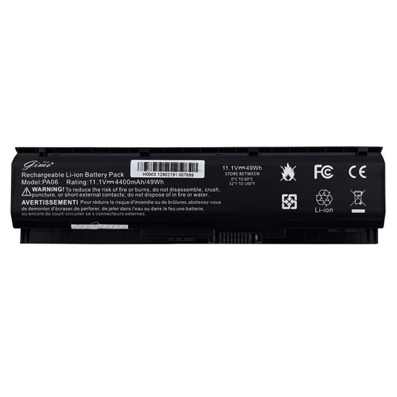 باتری لپ تاپ اچ پی HP Omen 17-W_Pavilion 17-AB | برند Gimo Plus | ظرفیت 4400 | 49 وات | PA06