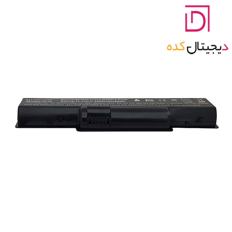باتری لپ تاپ ایسر Aspire 5738-4710-4310 | برند Gimo Plus | ظرفیت 4400 | 45 وات | 6 سلول — تصویر ۵