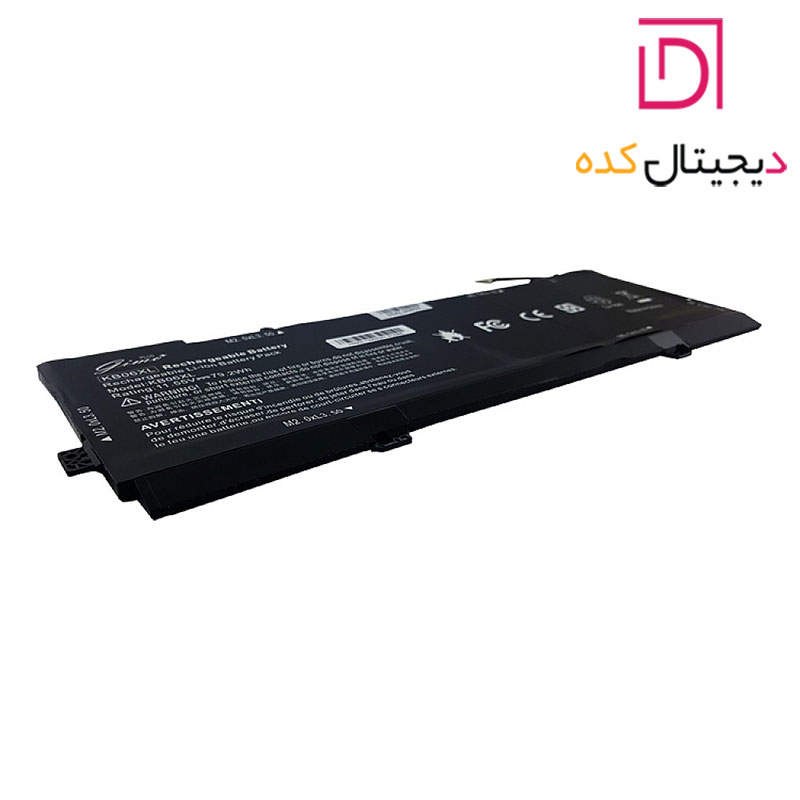 باتری داخلی لپ تاپ اچ پی HP Spectre X360 15-B | برند Gimo Plus | وات 79.2 | KB06XL — تصویر ۵