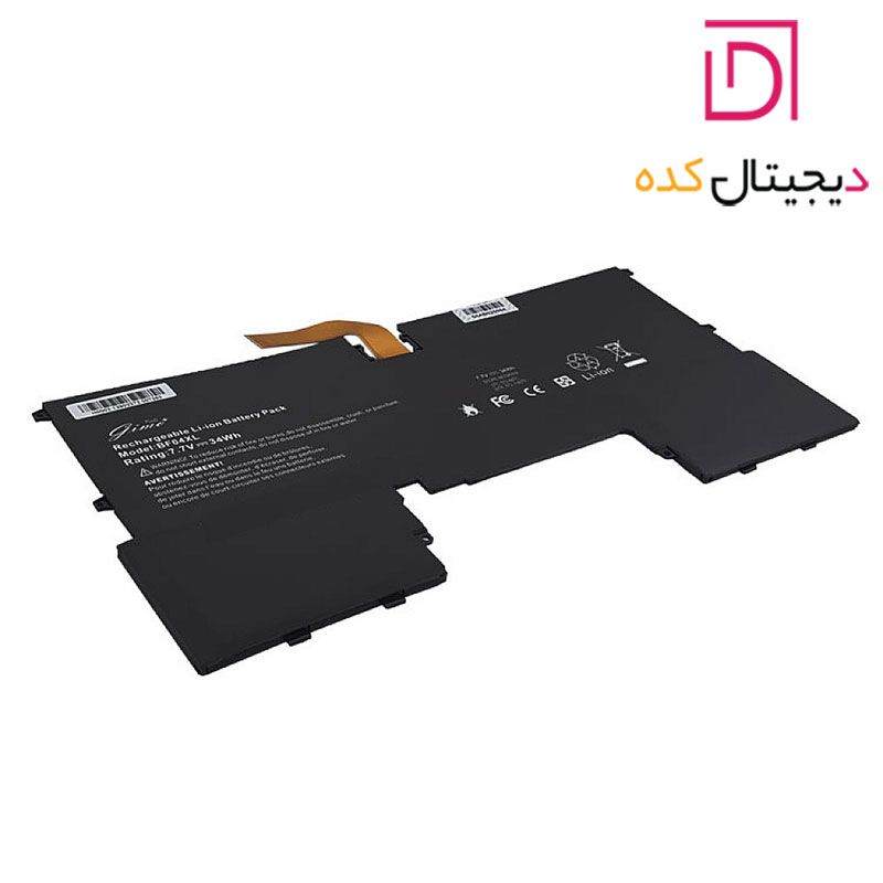 باتری لپ تاپ اچ پی HP Spectre 13-AF | برند Gimo Plus | وات 34 | BF04XL — تصویر ۴