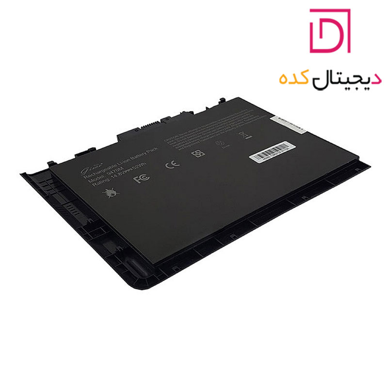 باتری لپ تاپ اچ پی EliteBook Folio 9470 | برند Gimo Plus | وات 52 | 14.8 ولت | I10C , 9470M — تصویر ۵