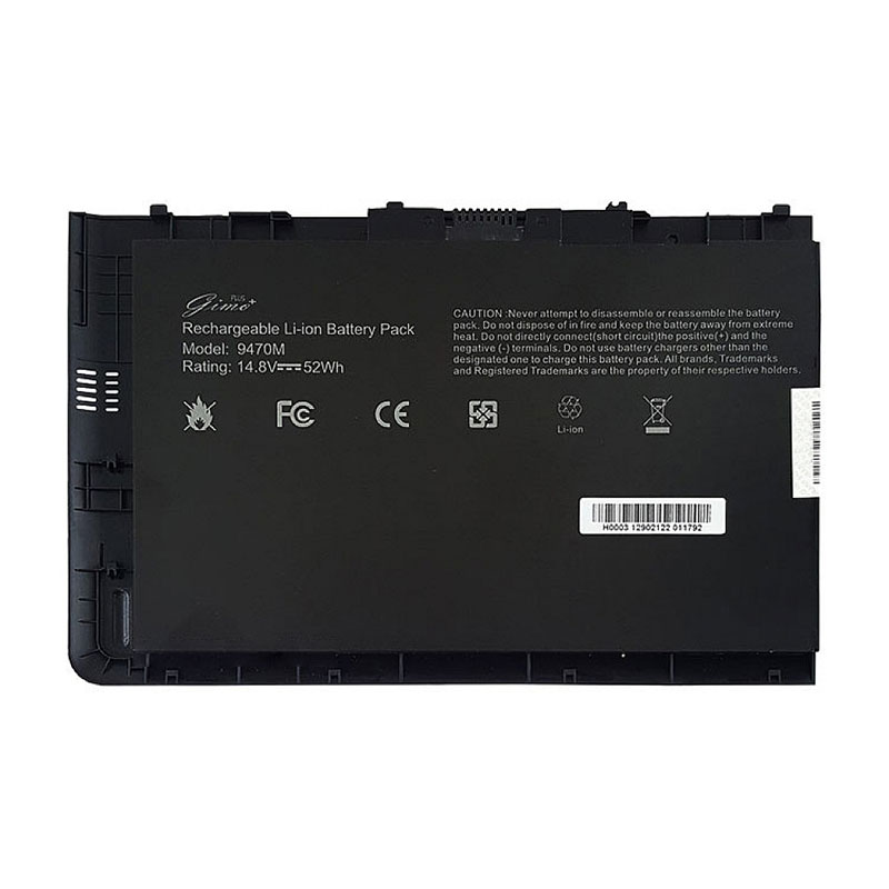 باتری لپ تاپ اچ پی EliteBook Folio 9470 | برند Gimo Plus | وات 52 | 14.8 ولت | I10C , 9470M