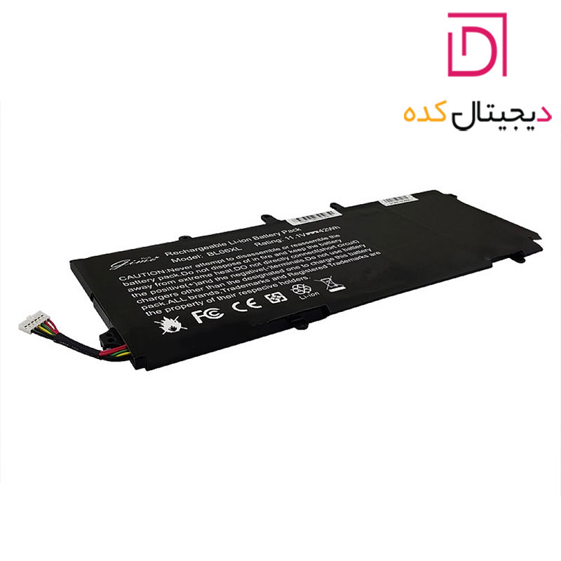 باتری داخلی لپ تاپ اچ پی HP EliteBook Folio 1040 | برند Gimo Plus | وات 42 | BL06XL — تصویر ۳
