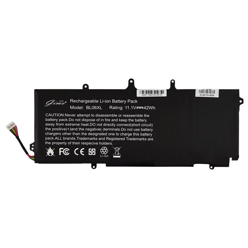 باتری داخلی لپ تاپ اچ پی HP EliteBook Folio 1040 | برند Gimo Plus | وات 42 | BL06XL