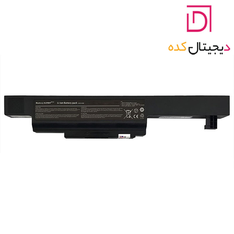 باتری لپ تاپ ام اس آی MSI CX480-A24 | برند GIMO PLUS | ظرفیت 4000 | 45 وات | 6 سلولی — تصویر ۳