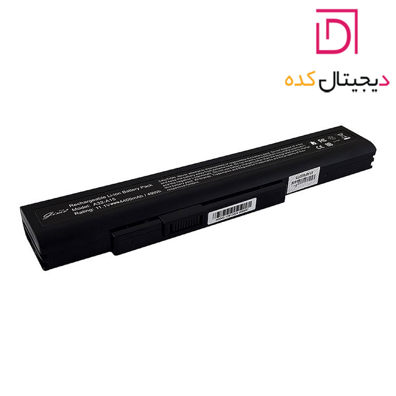 باتری لپ تاپ ام اس آی MSI A15-CX640 | برند GIMO PLUS | ظرفیت 4400 | 49 وات | 6 سلول — تصویر ۳