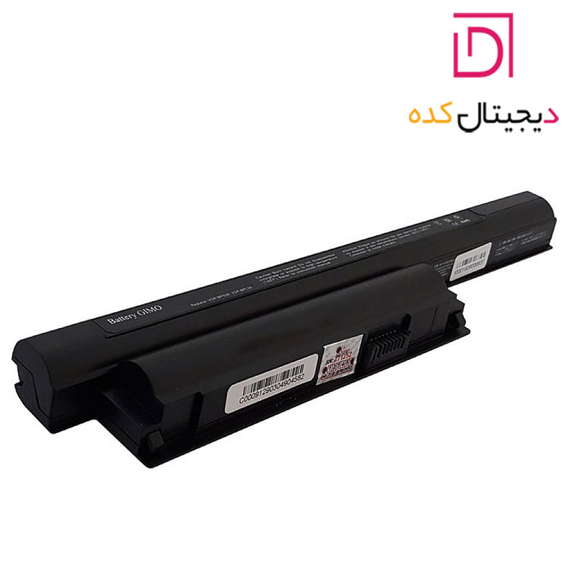باتری لپ تاپ سونی Sony BPS26 | برند GIMO | ظرفیت 4000 | 45 وات | 11.7~10.8 ولت | 6 سلول — تصویر ۵