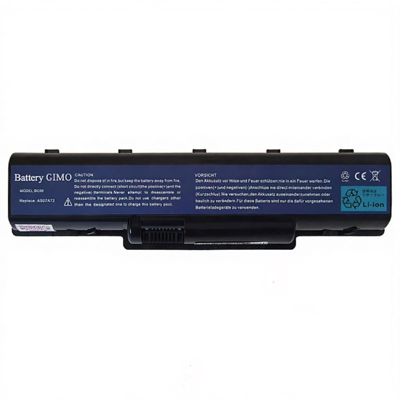 باتری لپ تاپ ایسر Acer Aspire 4310-5738-4710 | برند GIMO | ظرفیت 4000 | 45 وات | 11.7~10.8 ولت | 6 سلولی — تصویر ۲