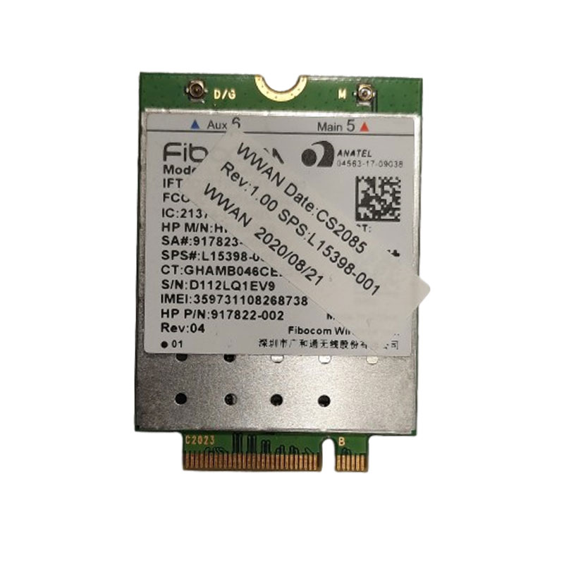 ماژول استوک سیم کارت لپ تاپ HP مدل WWAN FIBOCOM L850-GL LTE 4G