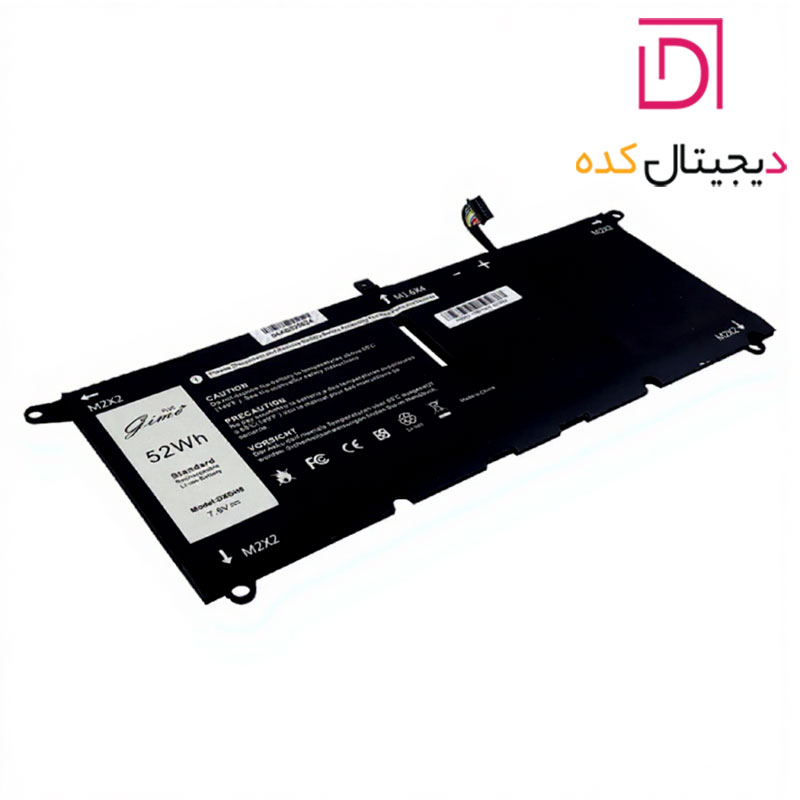 باتری لپ تاپ دل Laptop Dell XPS 13 9305 | برند Gimo Plus | ظرفیت 6840 | 52 وات | 7.6 ولت | 4 سلولی | DXGH8 — تصویر ۶