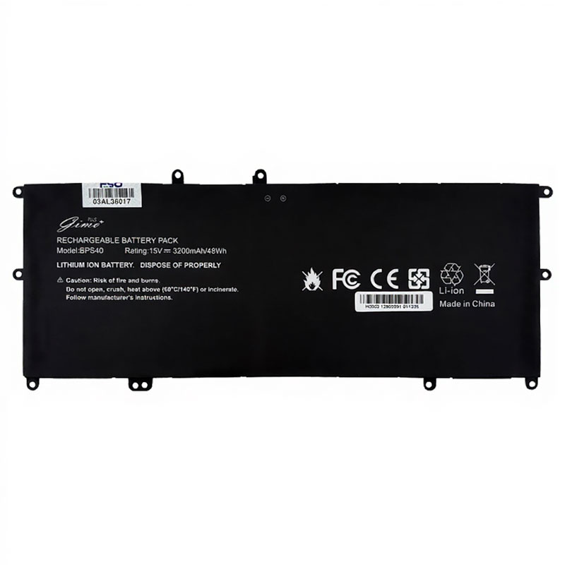 باتری داخلی لپ تاپ سونی Laptop Sony BPS40 | برند Gimo Plus | ظرفیت 3200 | 48 وات | 15 ولت | شماره BPS40