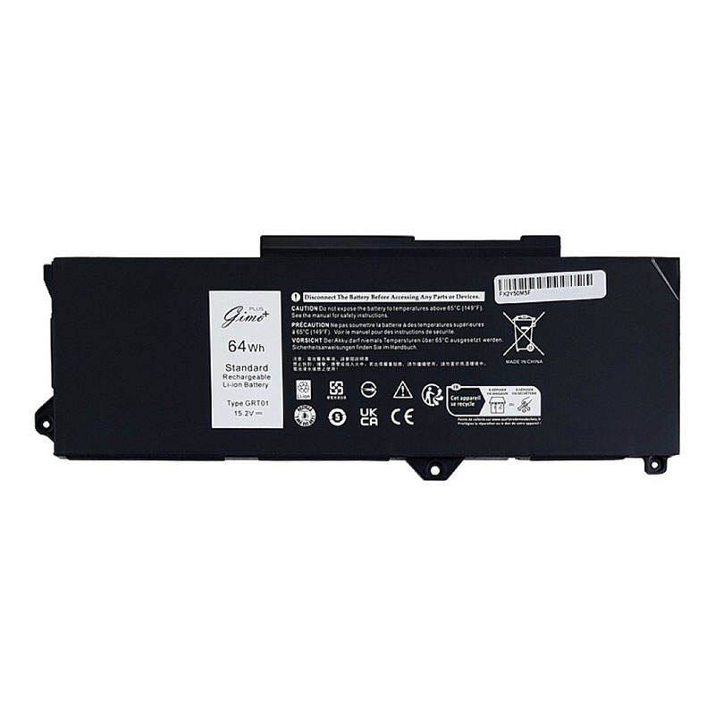 باتری داخلی لپ تاپ دل Dell Latitude 5421-5431-5521 | برند Gimo Plus | ظرفیت 4000 | 64 وات | 4 سلولی