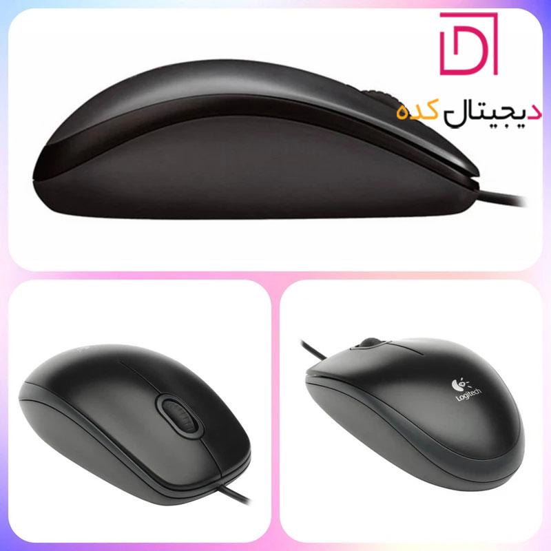 ماوس لاجیتک مدل B100 — تصویر ۳