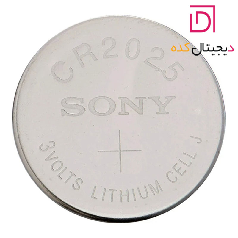 باتری سکه ای سونی مدل CR2025 Lithium Battery — تصویر ۳
