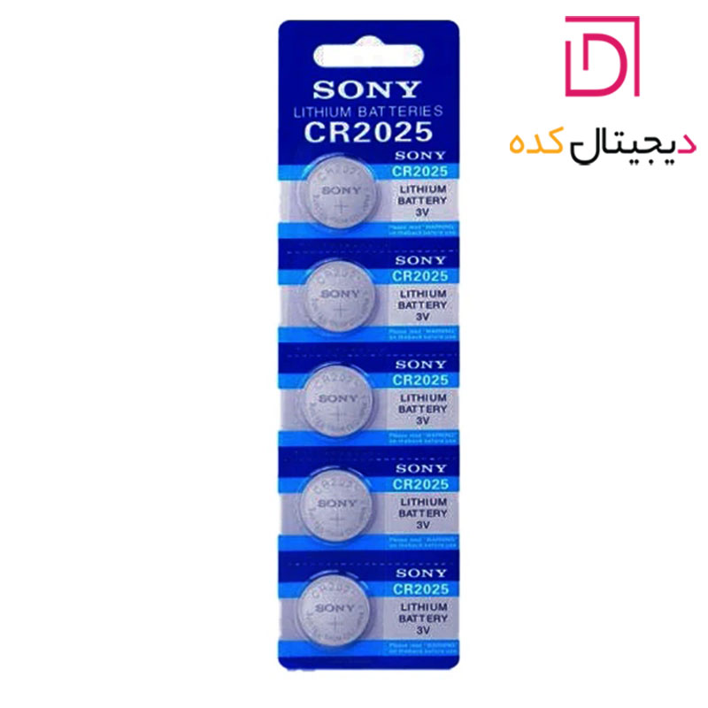 باتری سکه ای سونی مدل CR2025 Lithium Battery — تصویر ۴