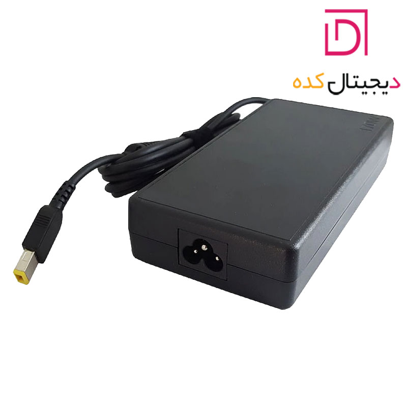 آداپتور لپ تاپ لنوو 20V 8.5A | برند Gimo Plus | وات 170 | سرفیش سر یو اس بی — تصویر ۳