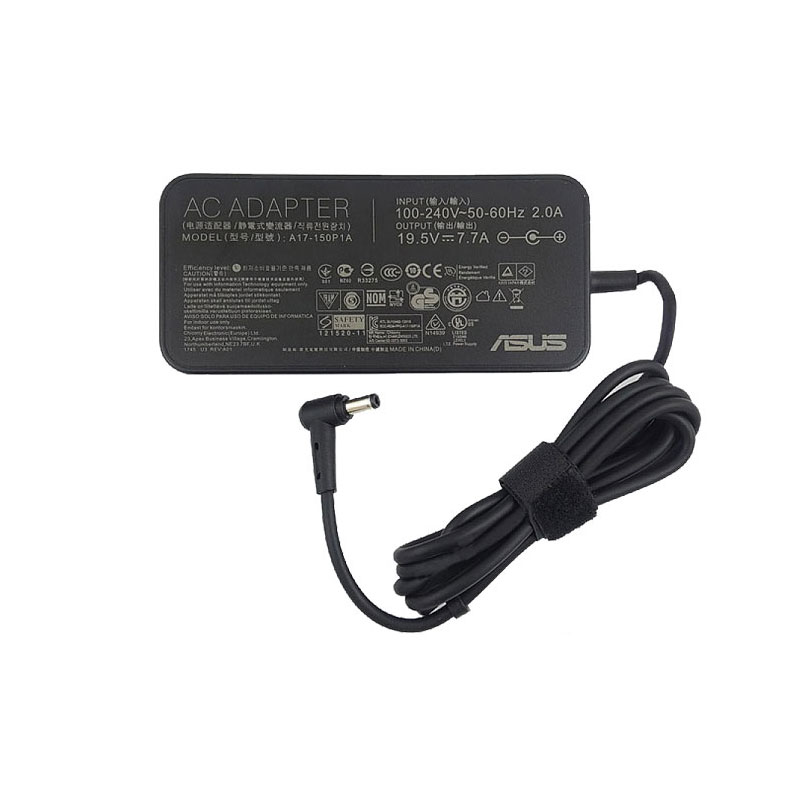 آداپتور لپ تاپ ایسوس 19.5V 7.7A Slim Gimo Plus سرنرمال