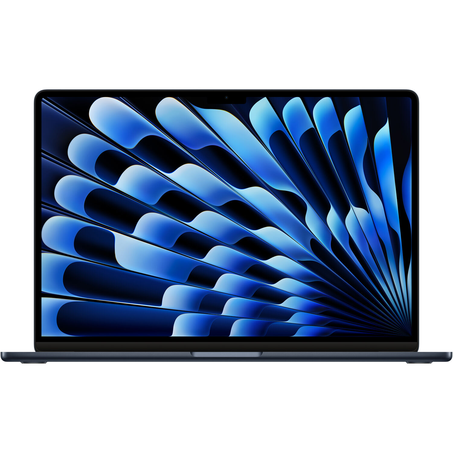 مک بوک ایر 15 اینچ 2024 سری M3 پردازنده 8core – 10core حافظه رم 8 گیگابایت هارد 256 گیگابایت میدنایت MRYU3