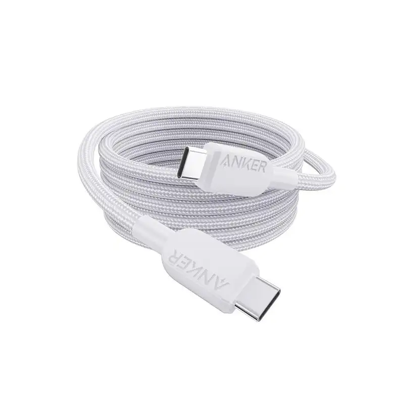 کابل شارژ USB-C به USB-C انکر مدل A81D6 با طول 1.8 متر — تصویر ۳
