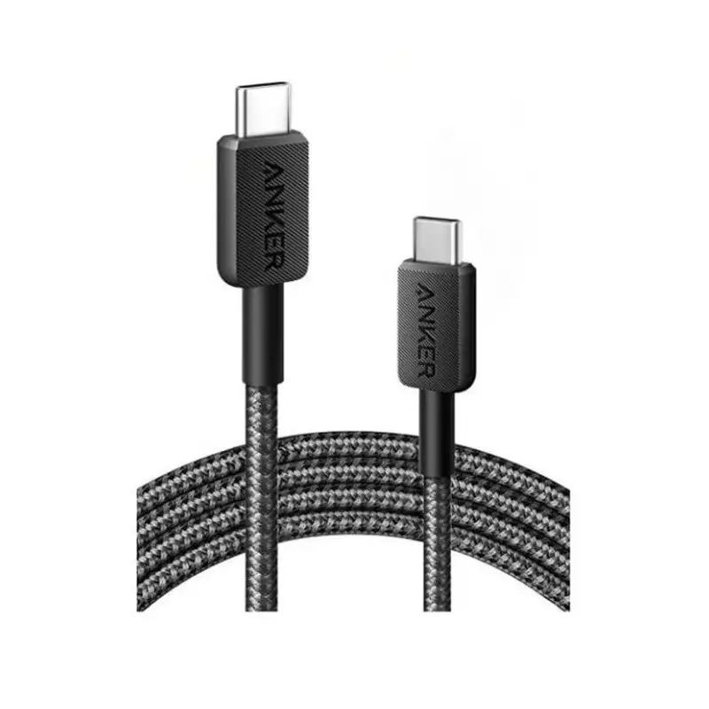 کابل شارژ USB-C به USB-C انکر مدل A81D6 با طول 1.8 متر