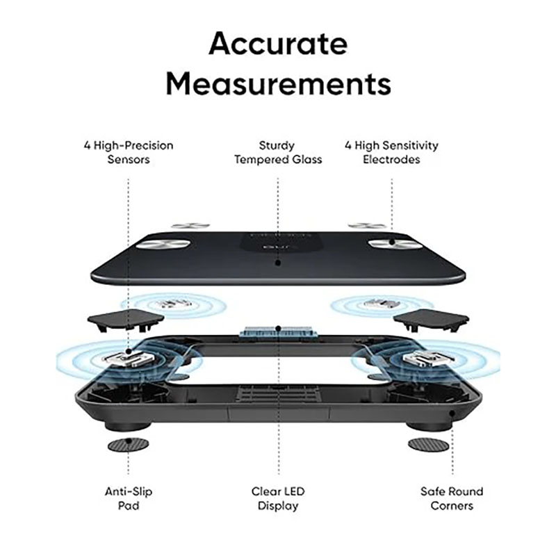 ترازو دیجیتال انکر مدل Anker Eufy Smart Scales A1 T9120 — تصویر ۷