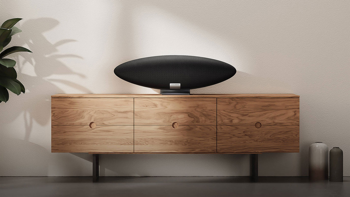 اسپیکر باورز اند ویلکینز Bowers & Wilkins مدل Zeppelin رنگ Midnight Gray — تصویر ۸
