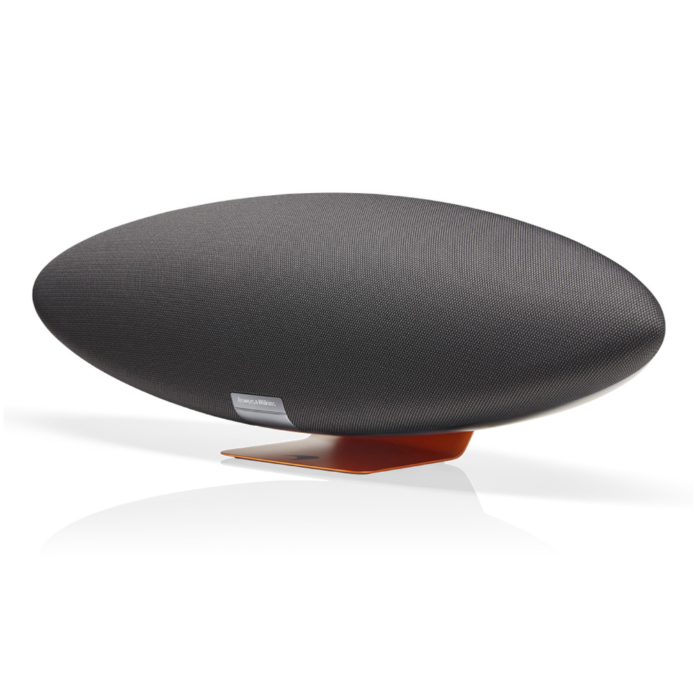 اسپیکر باورز اند ویلکینز Bowers & Wilkins مدل Zeppelin McLaren Edition رنگ Galvanic Grey & Papaya Orange — تصویر ۳