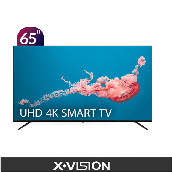 تلویزیون ۴K UHD هوشمند ایکس‌ویژن سری۷مدل ۶۵XCU775 سایز ۶۵ اینچ