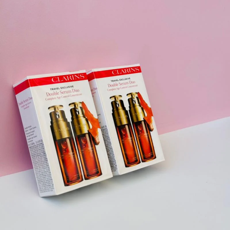 دابل سرم ترمیم و جوانساز پوست Clarins حجم ۵۰ میل — تصویر ۳