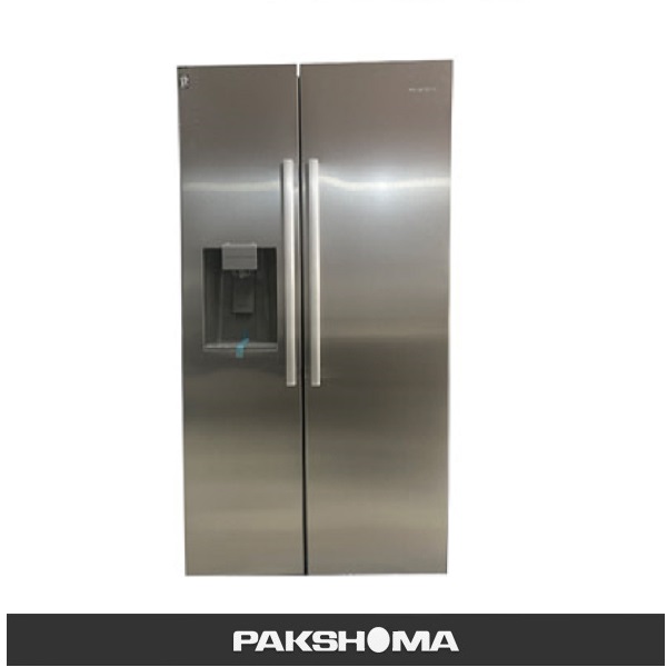 یخچال و فریزر ساید بای ساید پاکشوما مدل RSP-801- سیلور — تصویر ۲