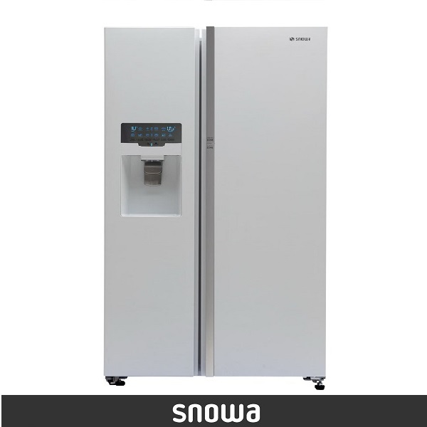 یخچال و فریزر ساید بای ساید اسنوا سری گالری مدل SN8-3035GW — تصویر ۲