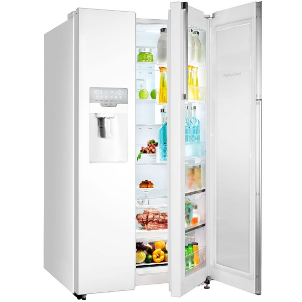 یخچال و فریزر ساید بای ساید اسنوا سری گالری مدل SN8-3035GW — تصویر ۳