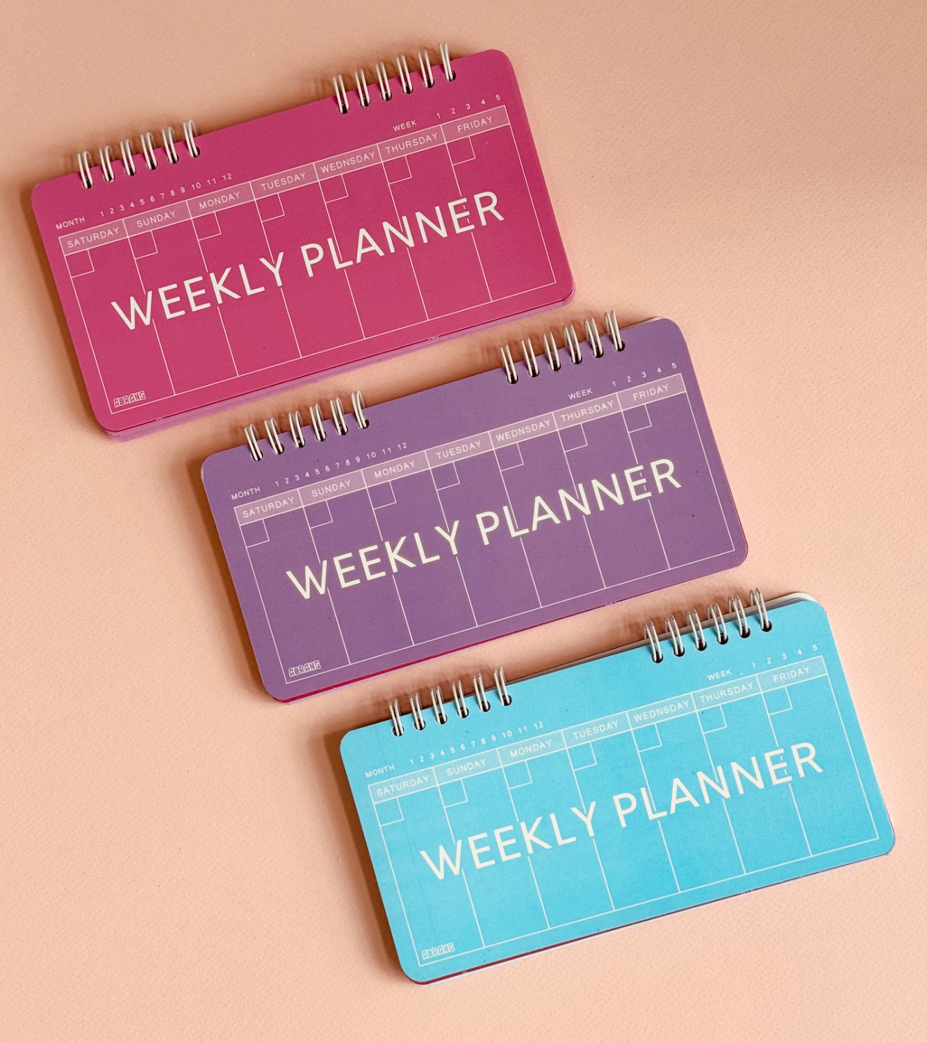 پلنر هفتگی برند آبرنگ WEEKLY