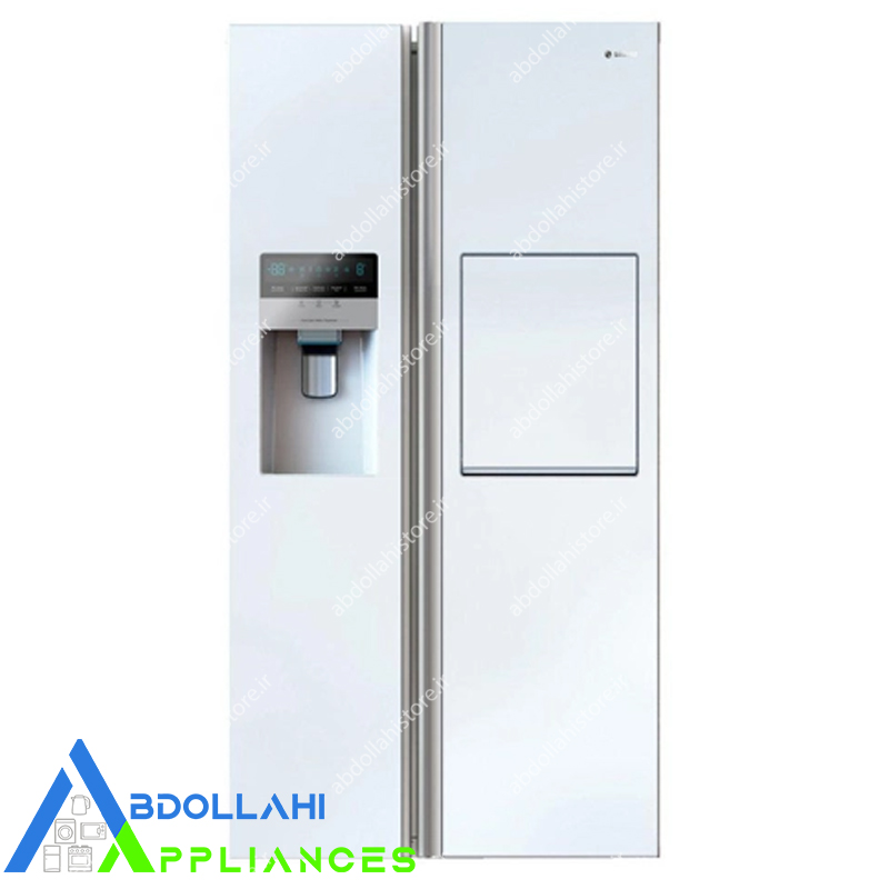 یخچال فریزر ساید بای ساید اسنوا سری هایپر مدل SN8-2035GW — تصویر ۵
