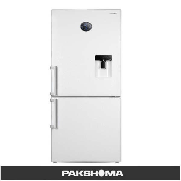 یخچال و فریزر کمبی پاکشوما مدل RCP-495 MW سفیدمتالیک — تصویر ۲