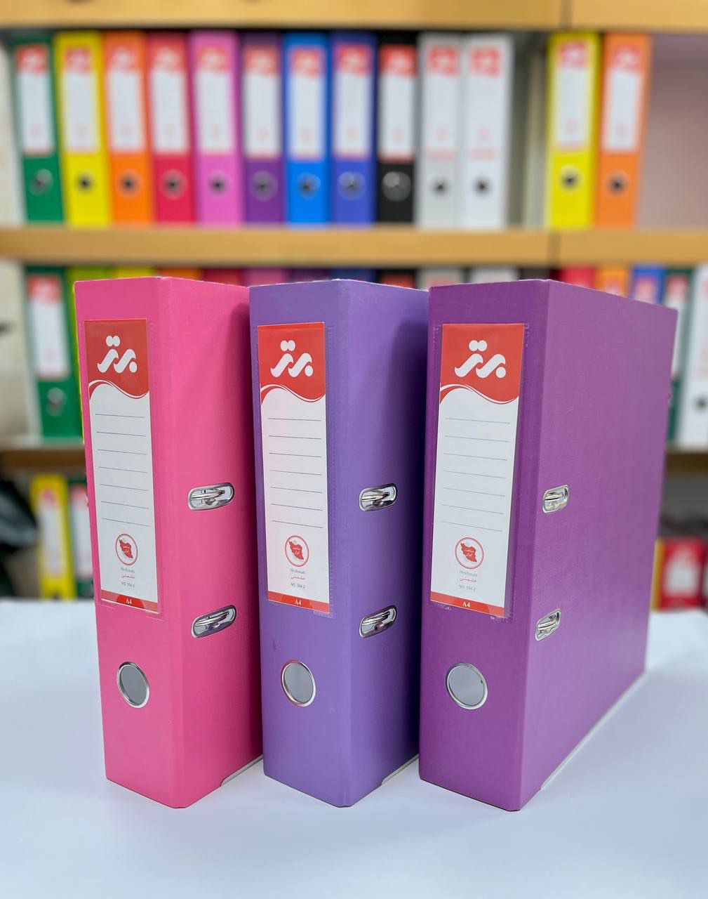 زونکن A4 لبه فلز عطف 8 کتان برند برتر