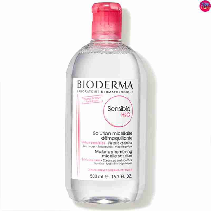 میسلار واتر پوست حساس Bioderma Sensibio H2O اصل (ارسال به ضمانت اصل بودن) — تصویر ۵