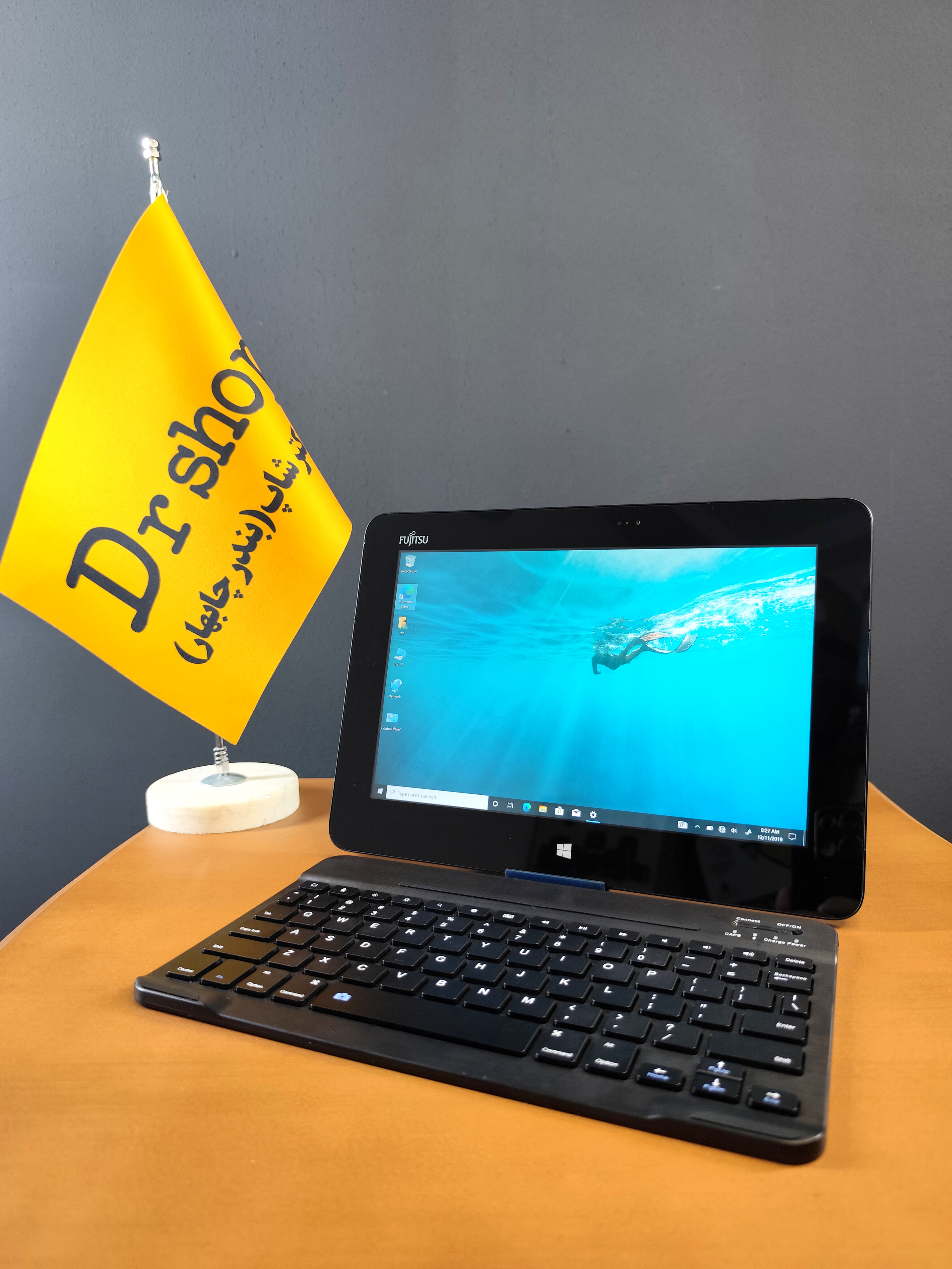 تبلت ویندوزی Fujitsu مدل Q555 گرید A++ | حافظه 128GB SSD | رم 4GB — تصویر ۲